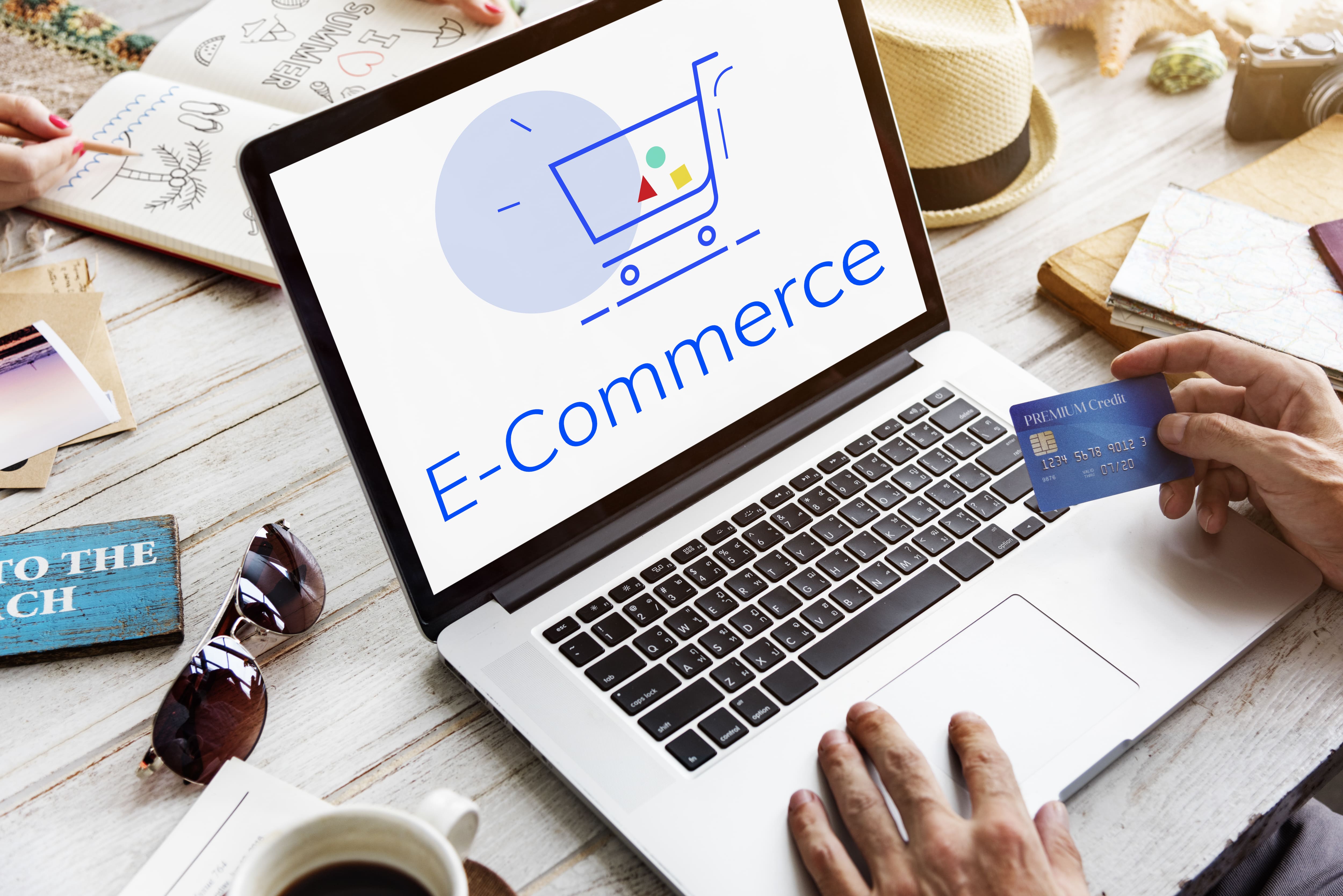 Professional Shopify eCommerce store interface showcasing product listings